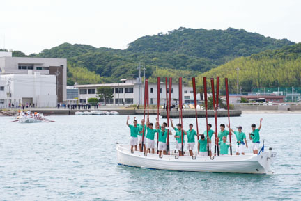 全日本カッター競技大会の様子
