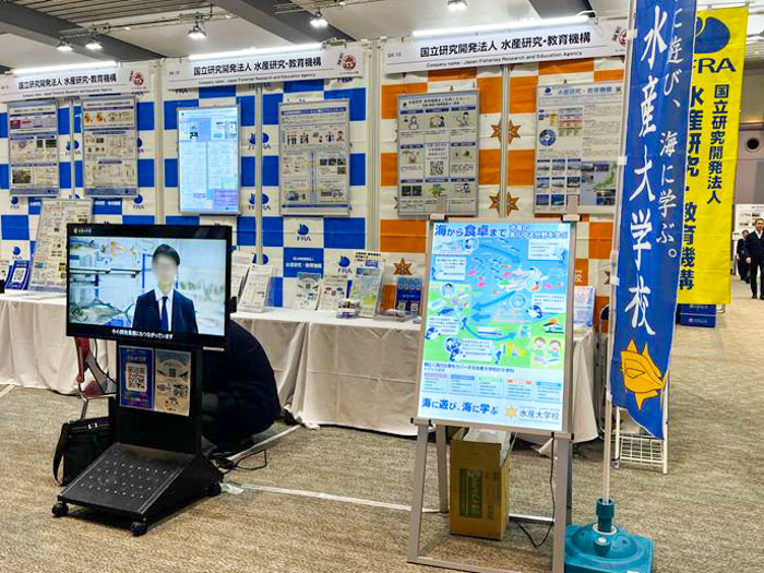 出展ブースの様子