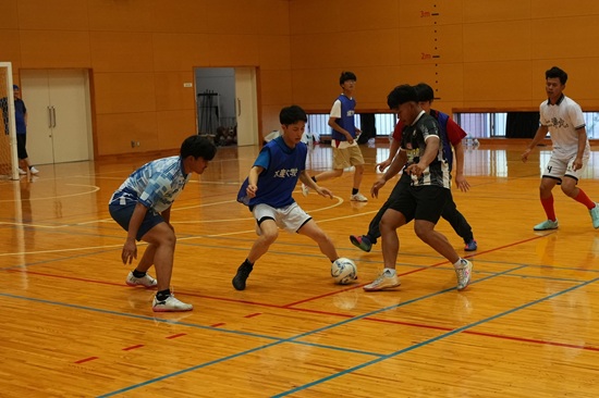 試合中の様子